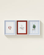Parisian Park Personalized Wall Art Set