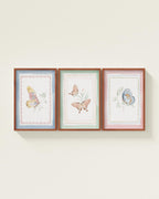Butterfly Garden Framed Wall Art Set