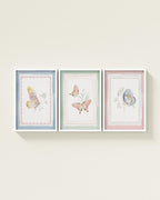 Butterfly Garden Framed Wall Art Set