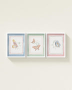 Butterfly Garden Framed Wall Art Set