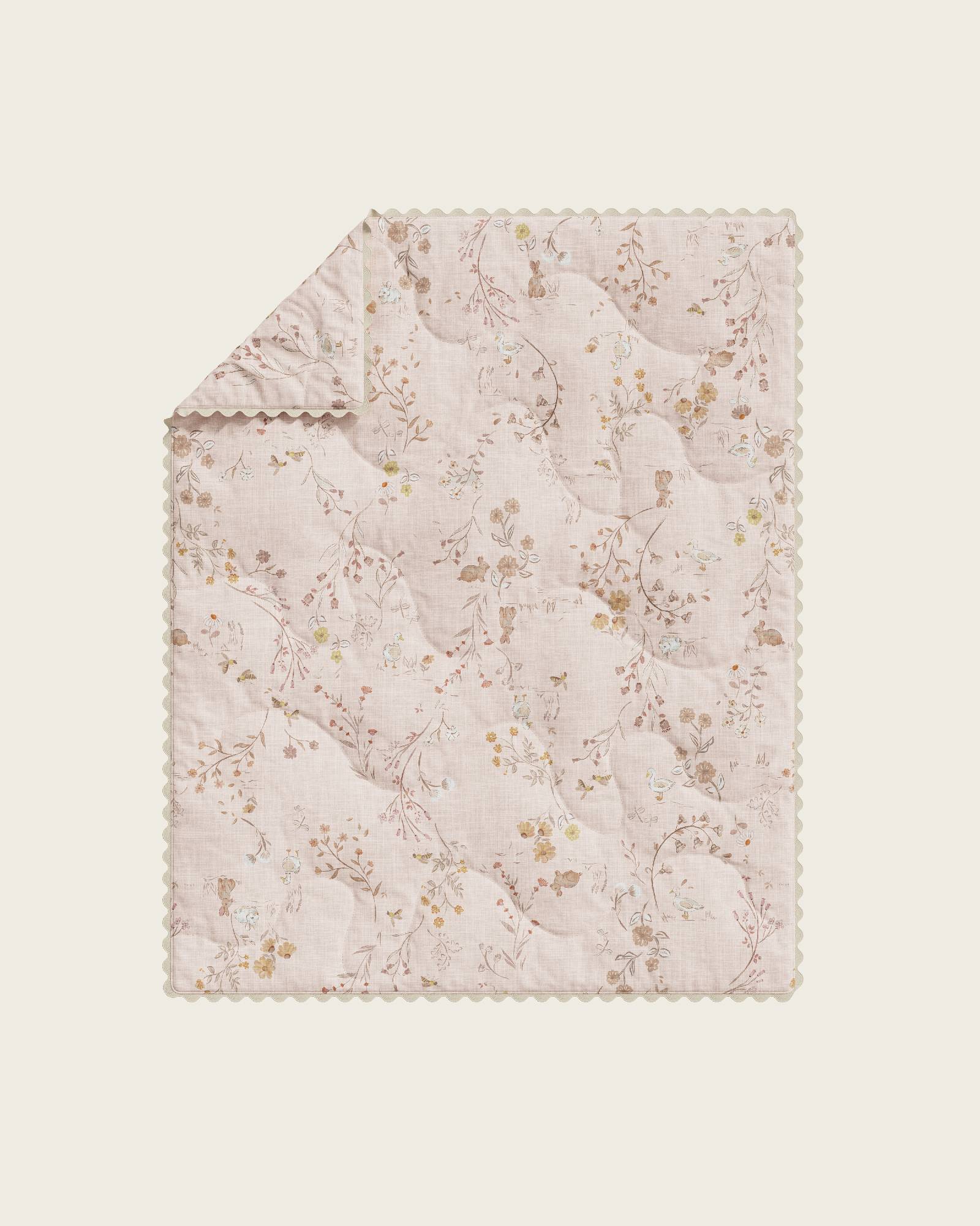 Field Frolic Baby Quilt