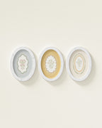 Fall Florals Oval Wall Art Set