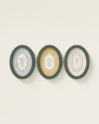 Fall Florals Oval Wall Art Set