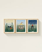 Parisian Park Wall Art Set