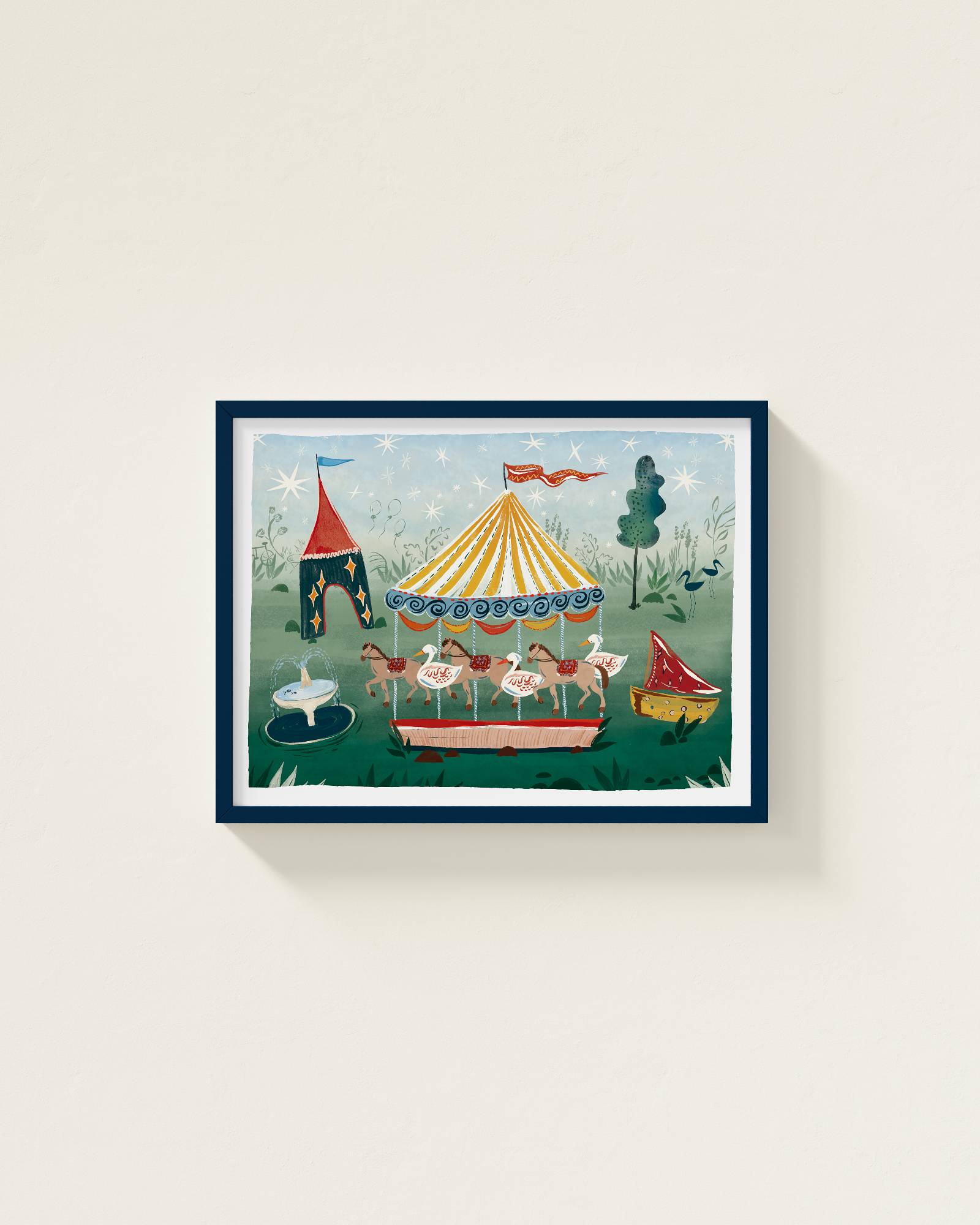 Tuileries Framed Wall Art