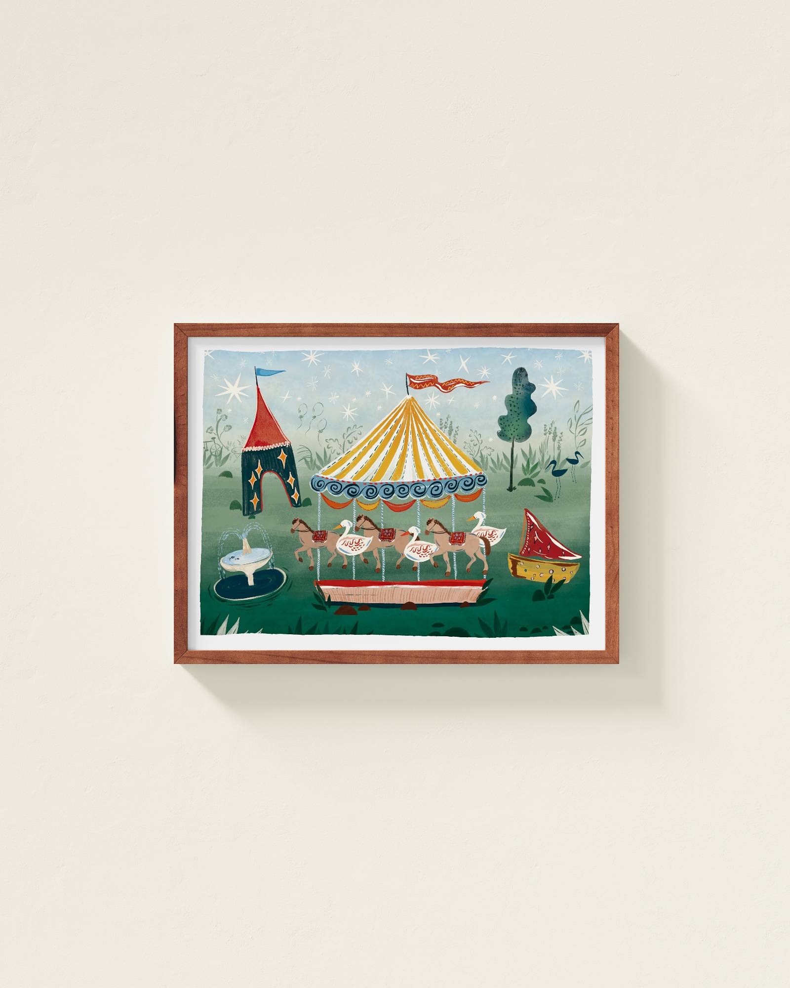 Tuileries Framed Wall Art