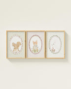 Meadow Friends Framed Wall Art Set
