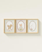 Meadow Friends Framed Wall Art Set