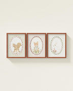 Meadow Friends Framed Wall Art Set