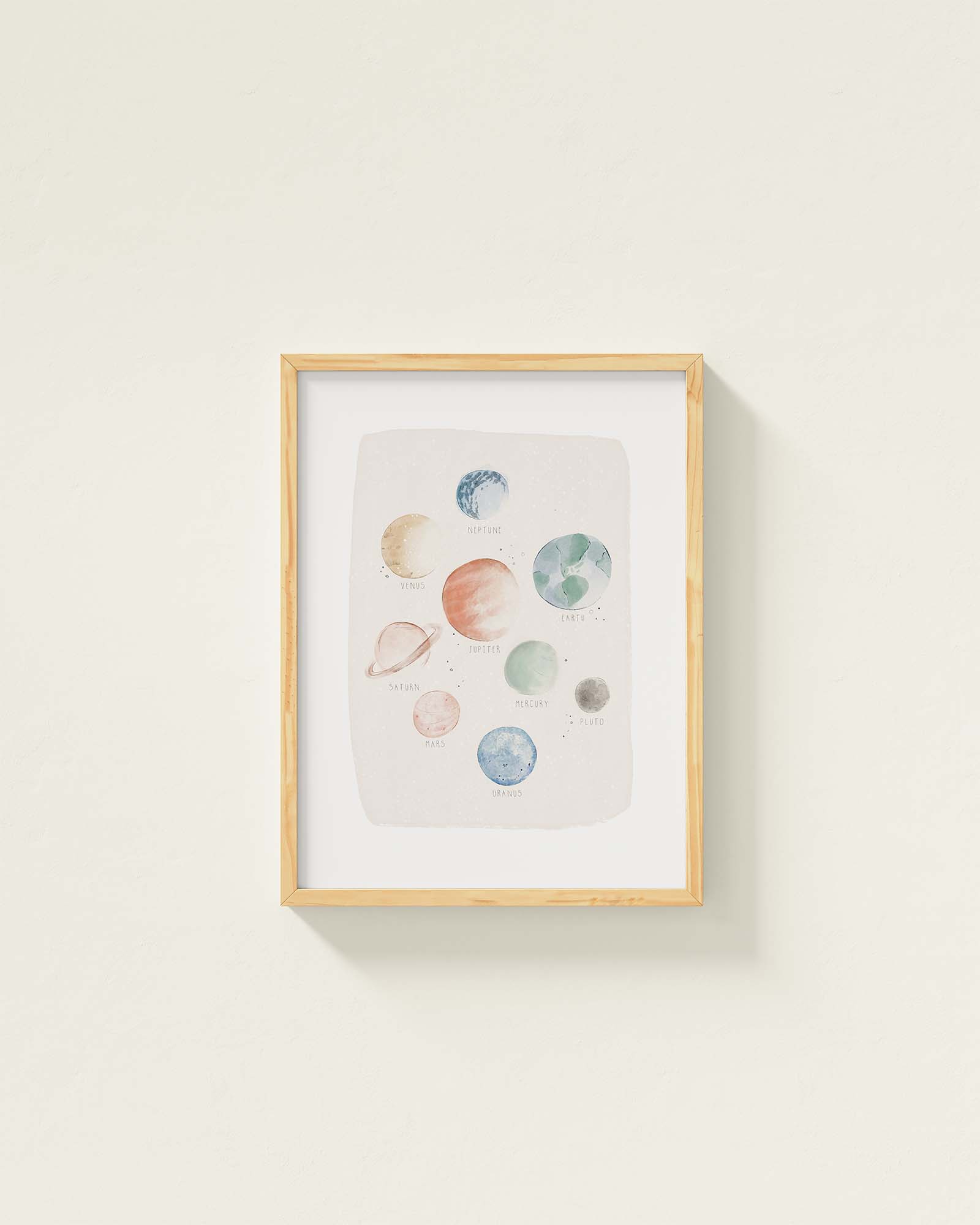 Planetary Framed Wall Art