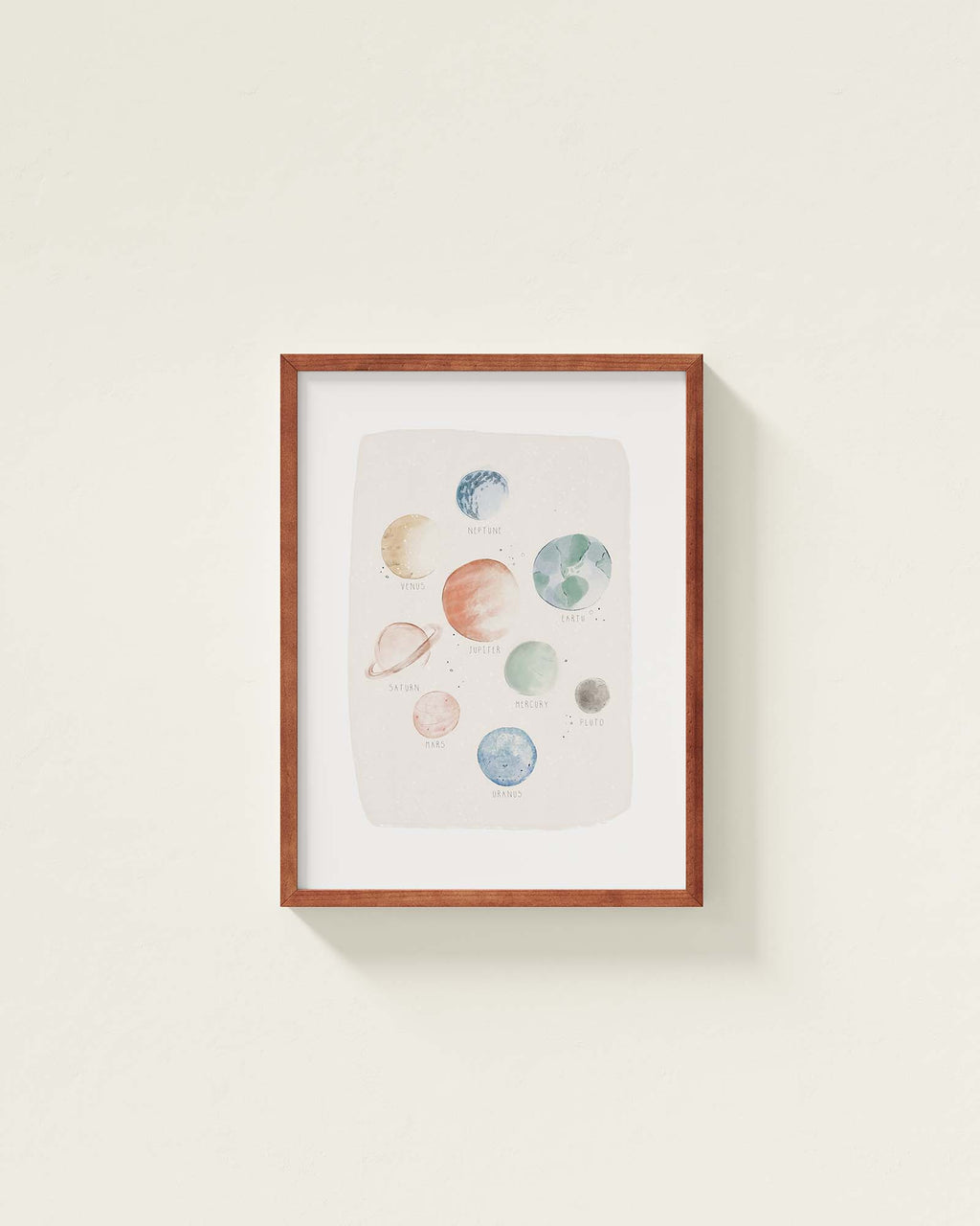 Planetary Framed Wall Art