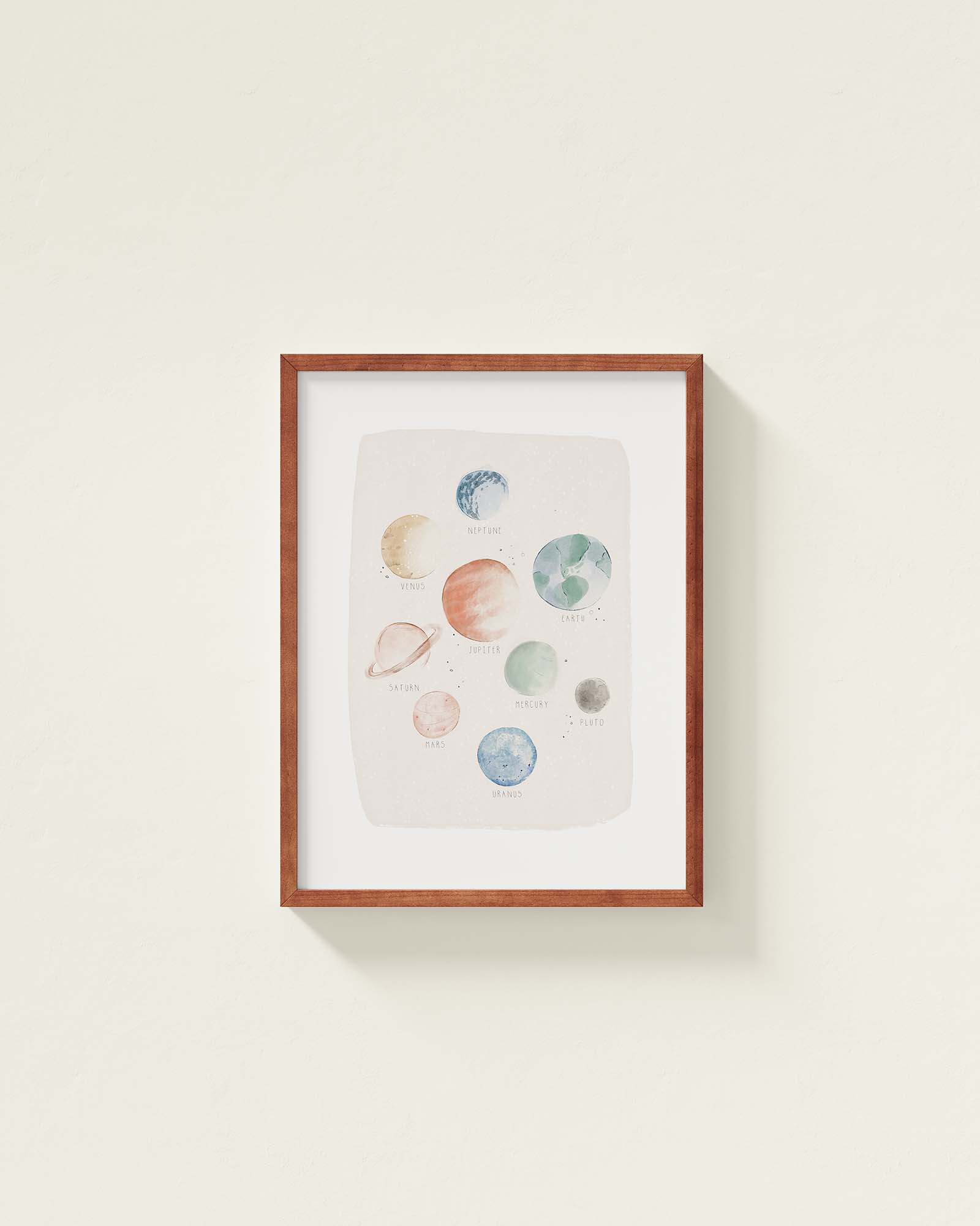 Planetary Framed Wall Art