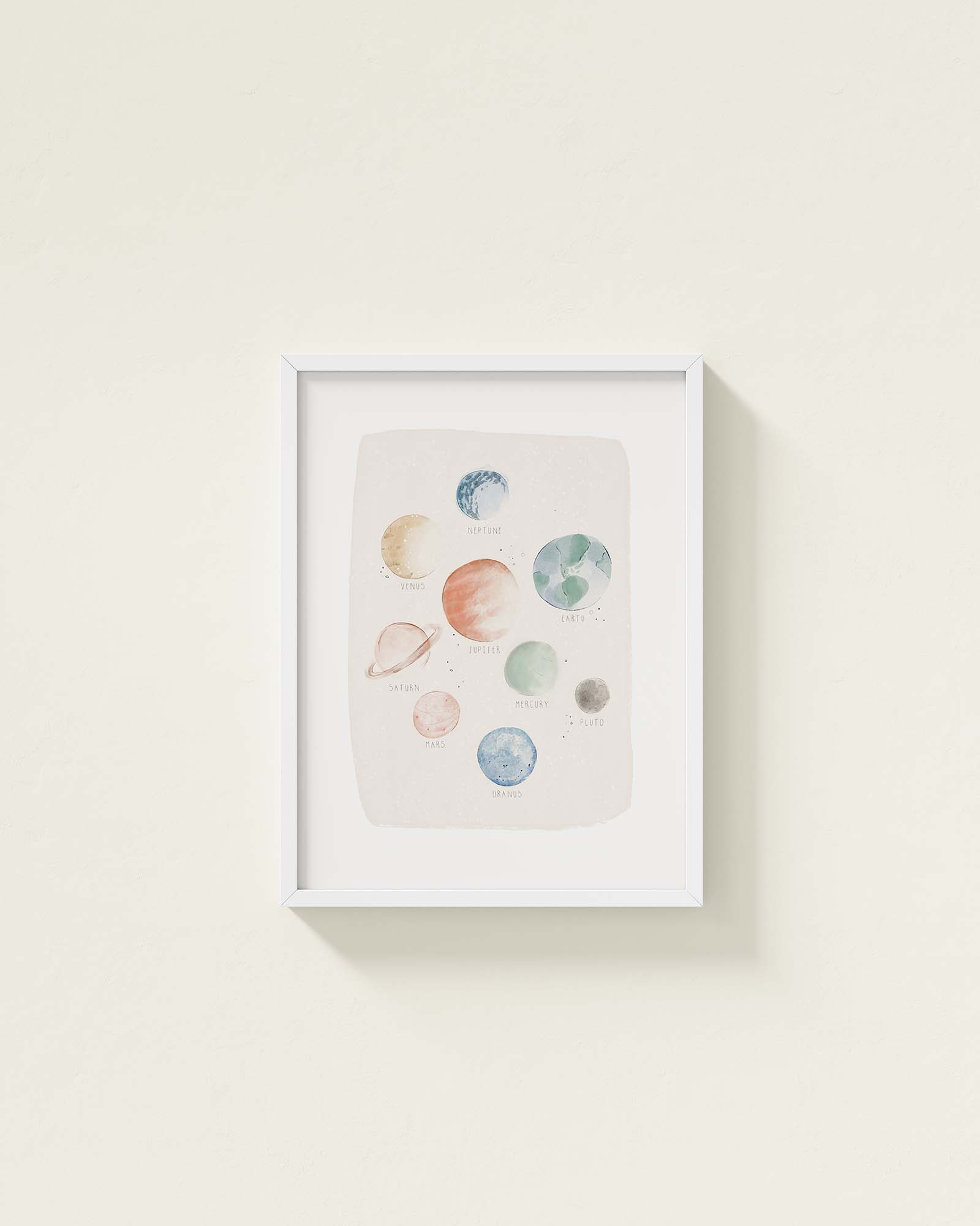 Planetary Framed Wall Art