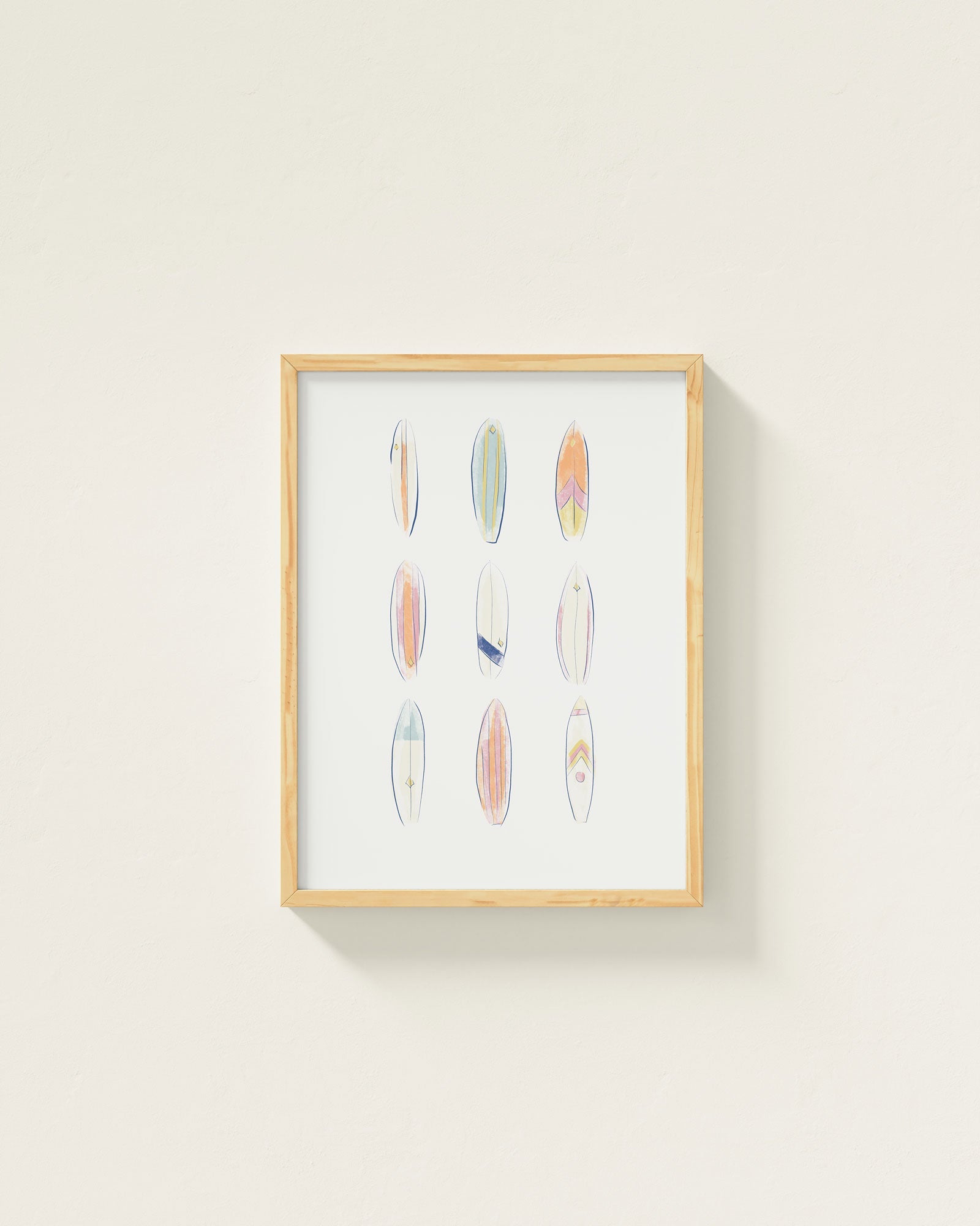 Surf’s Up Framed Wall Art