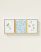 Surf’s Up Framed Wall Art Set