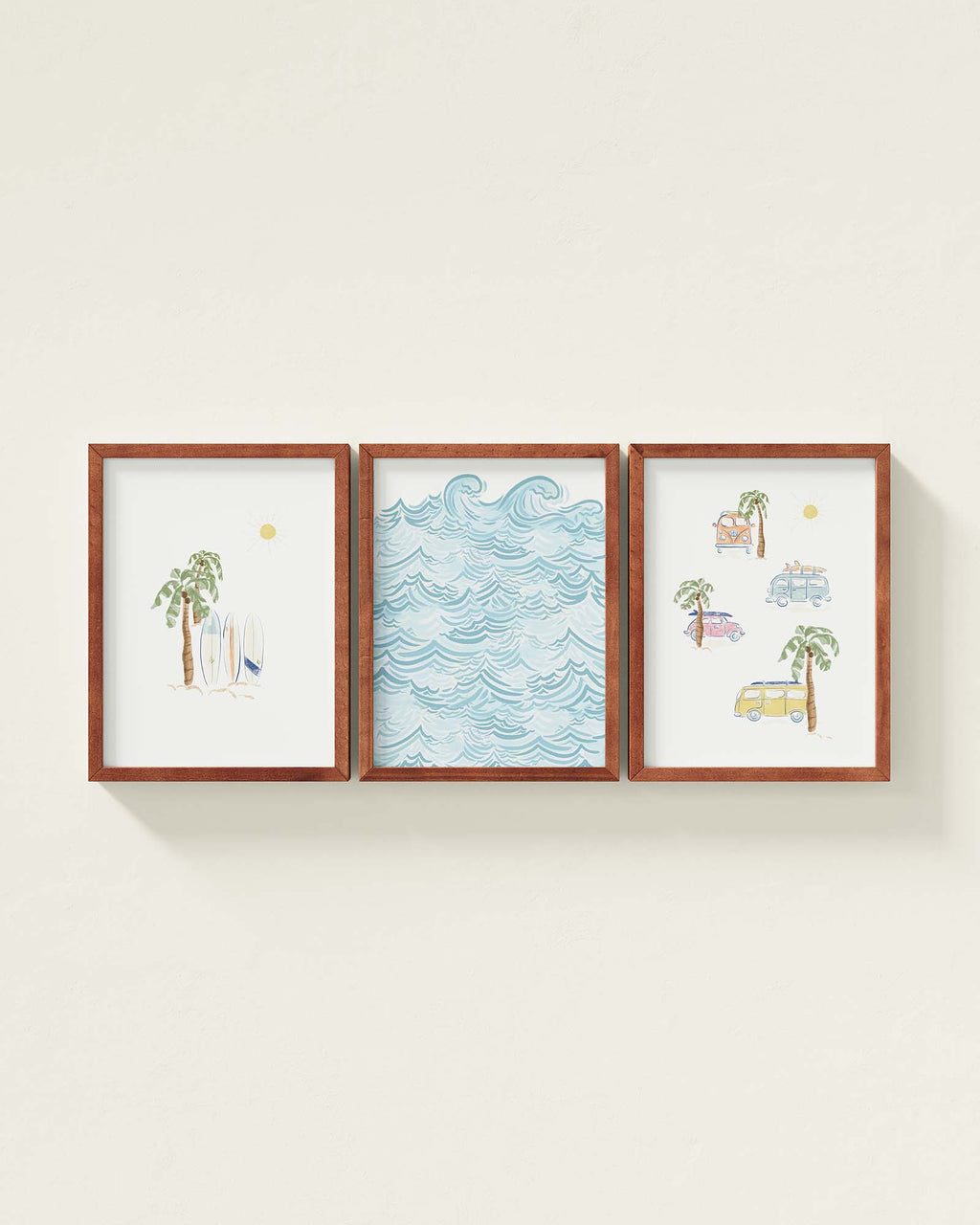 Surf’s Up Framed Wall Art Set