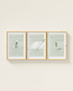 Tennis Ace Wall Art Set