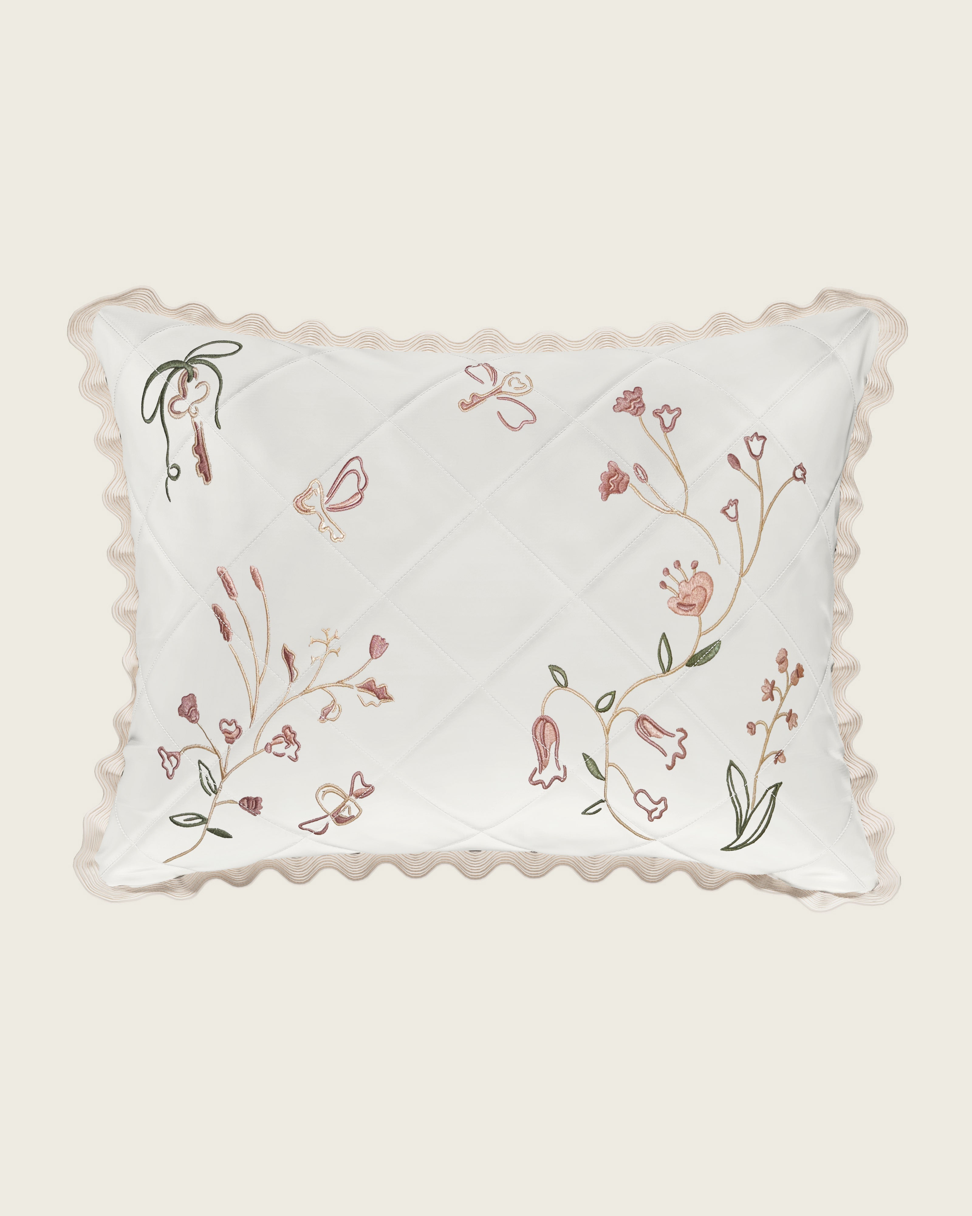 Enchanted Kingdom Embroidered Twin Sham