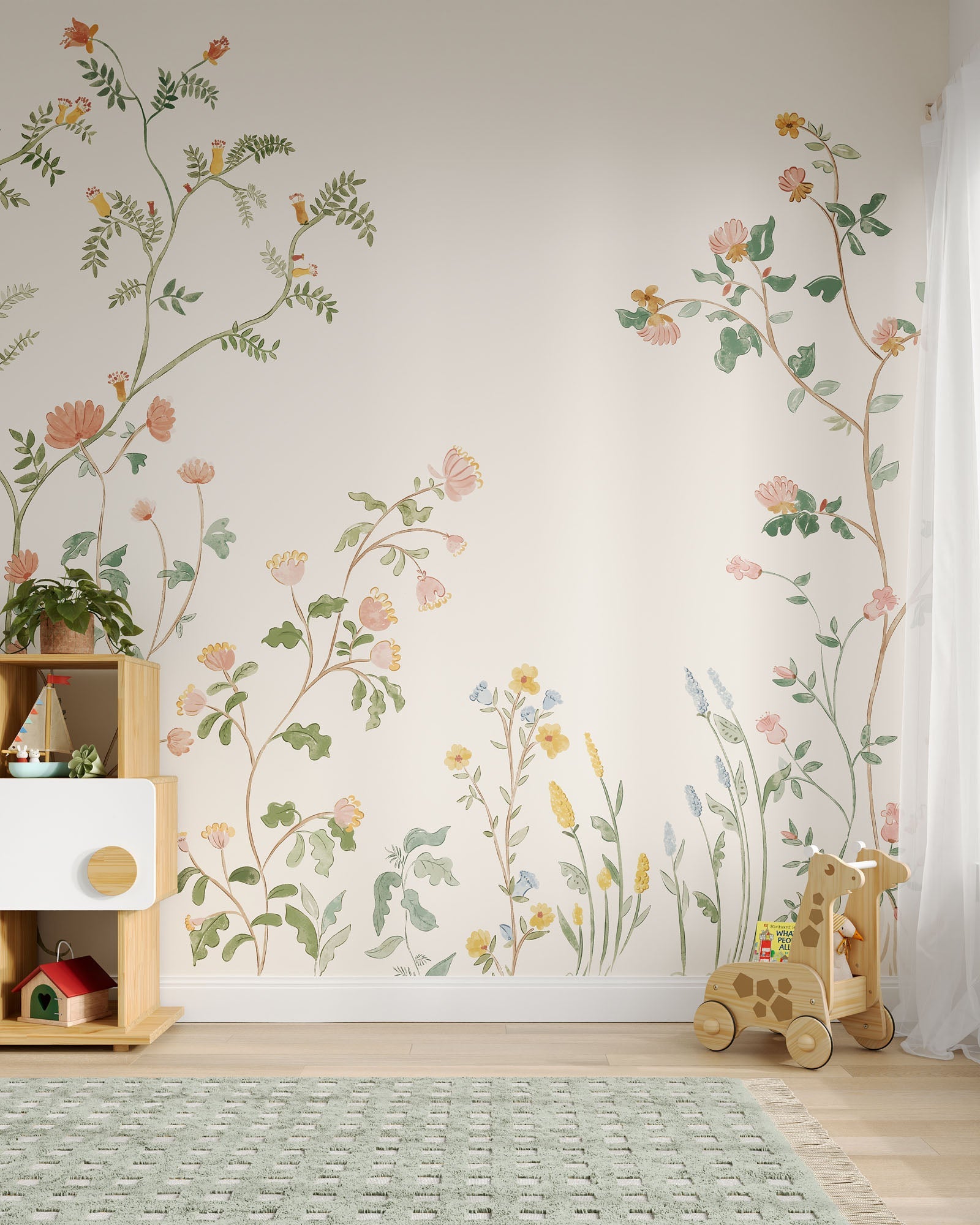 Fairy Garden Wall Mural