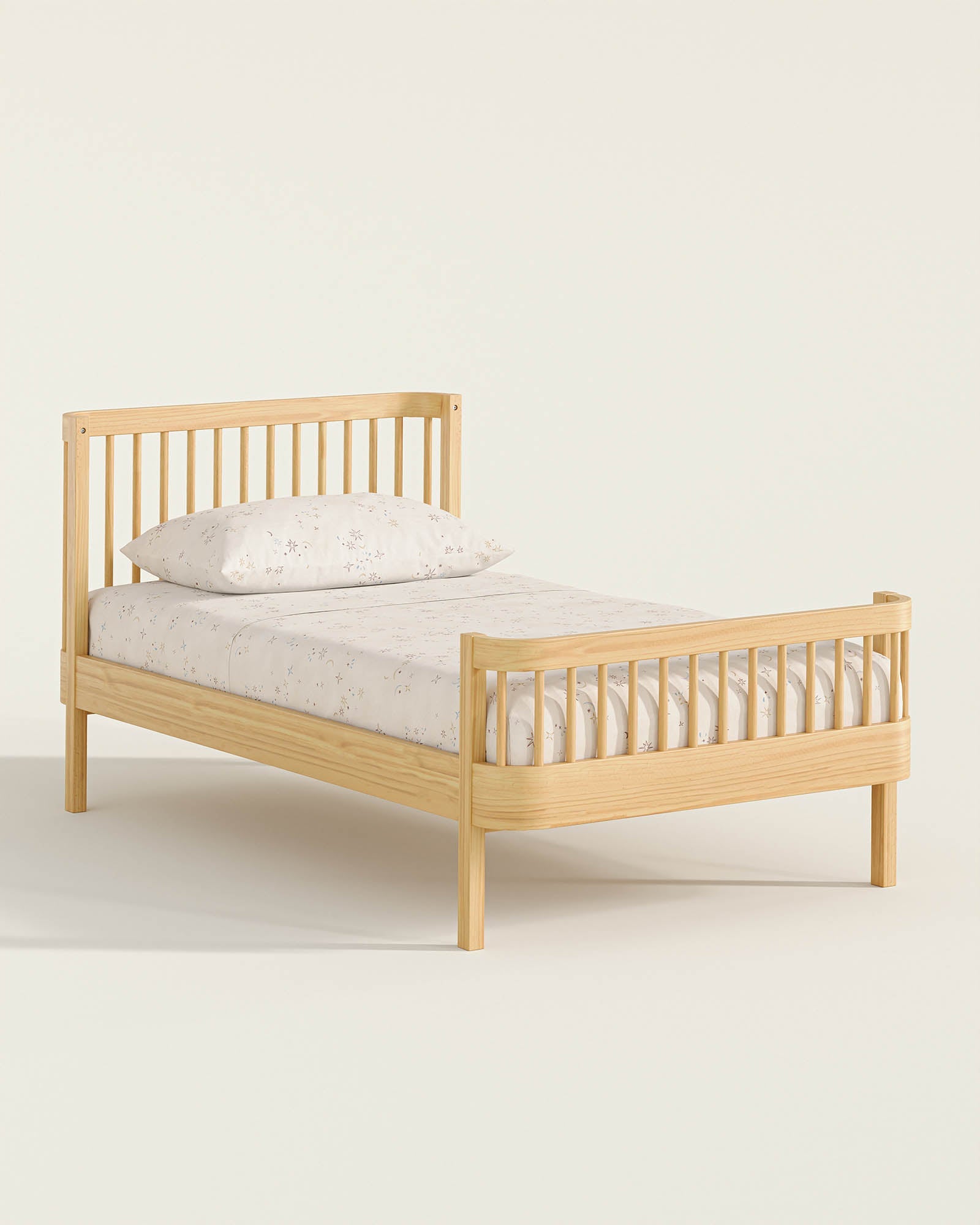 The Wave Kids Bed | Convertible Montessori Floor Bed to Twin