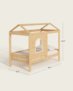 Bungalow Playhouse Kids Bed
