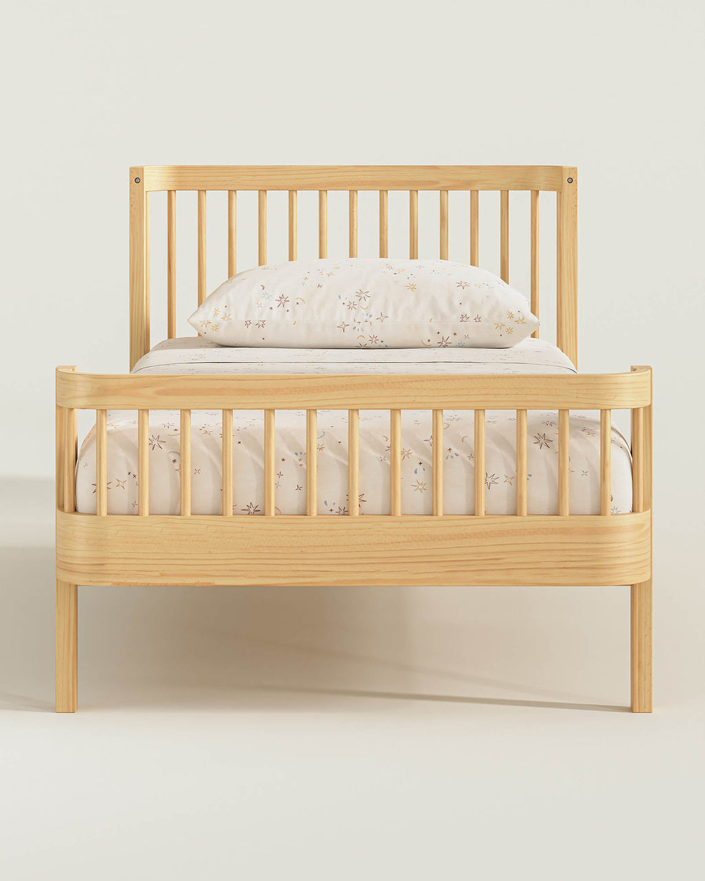 The Wave Kids Bed | Convertible Montessori Floor Bed to Twin
