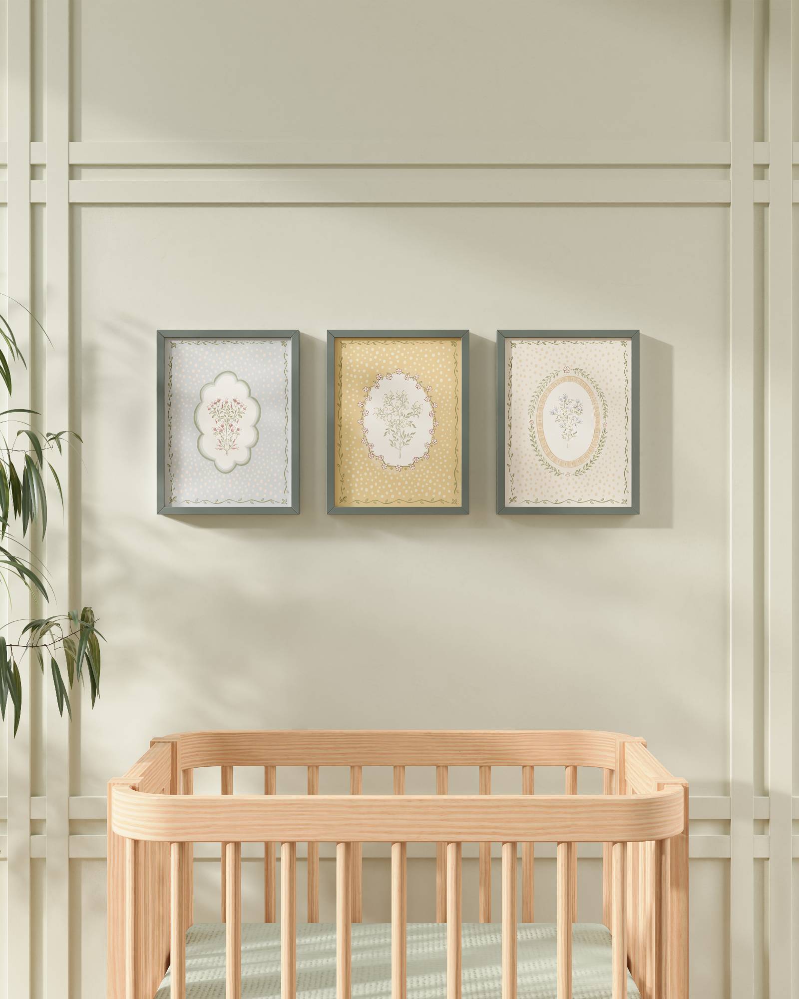 Fall Florals Wall Art Set