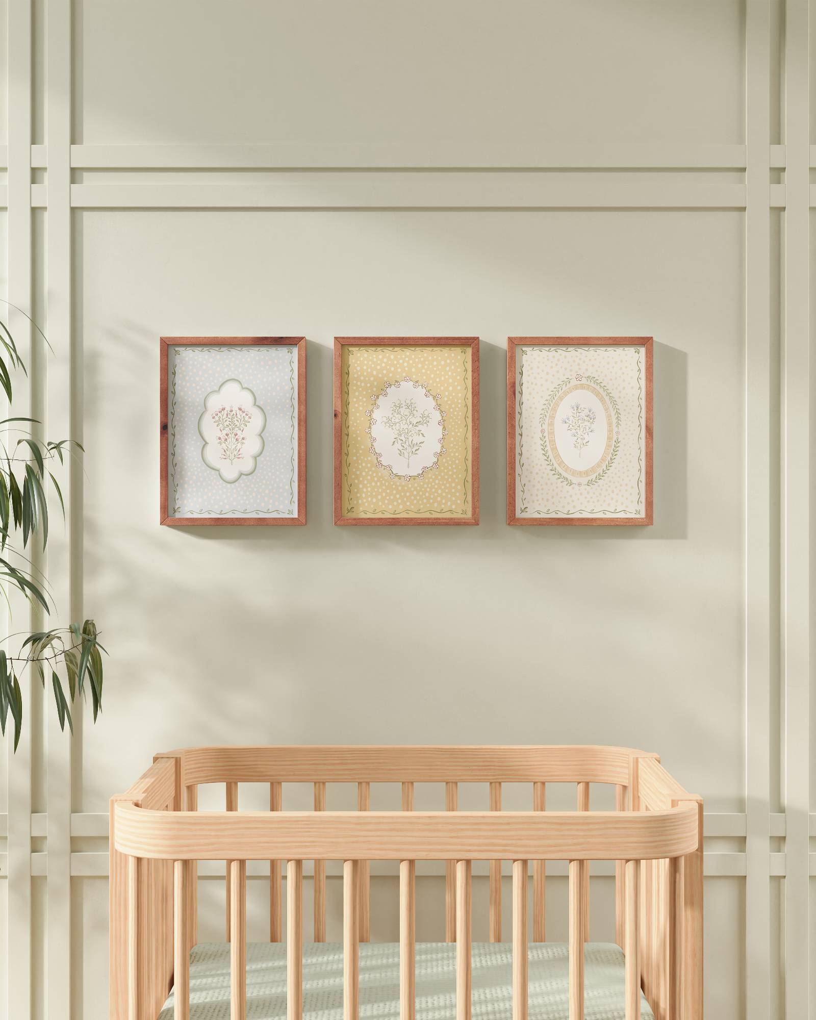 Fall Florals Wall Art Set