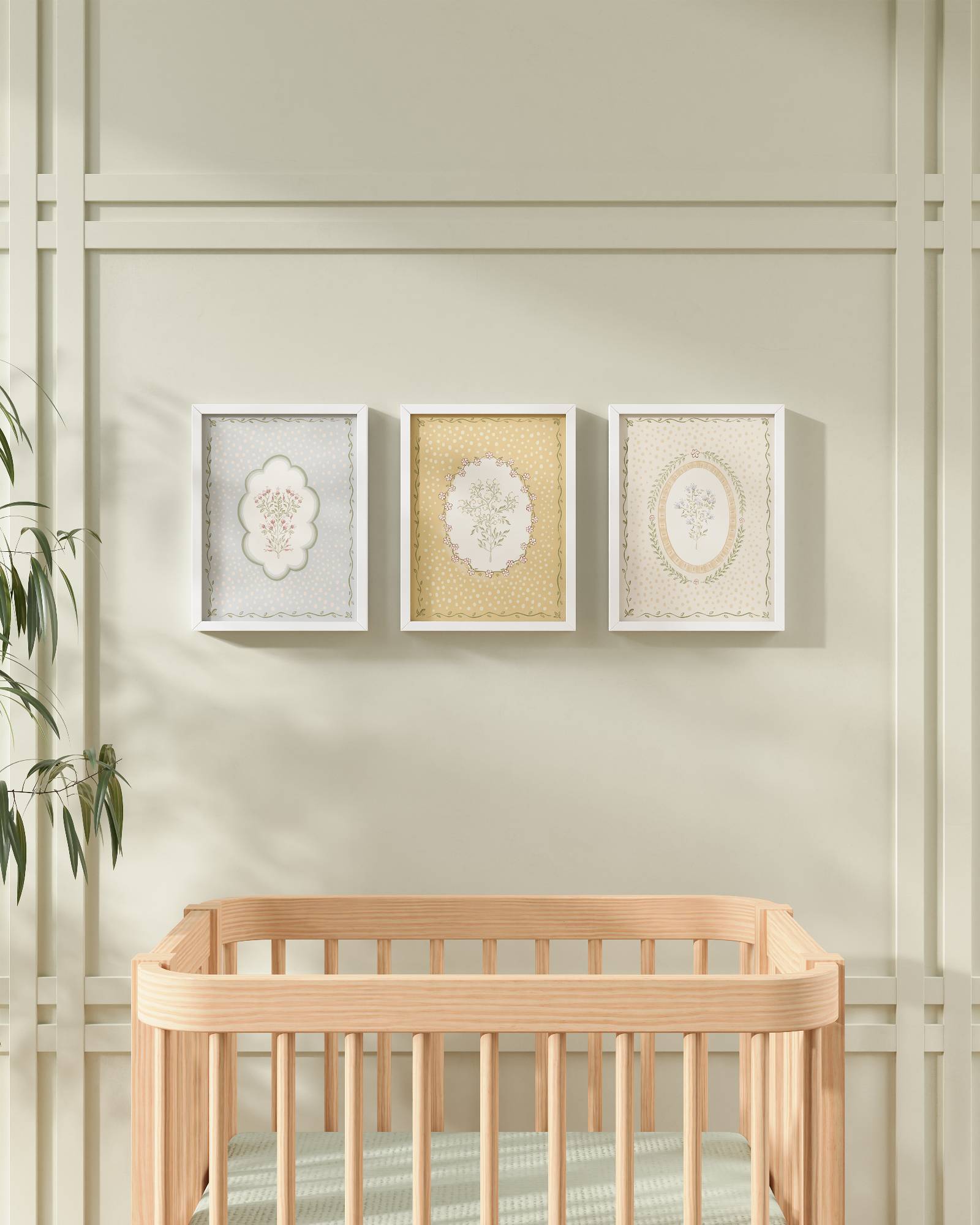 Fall Florals Wall Art Set