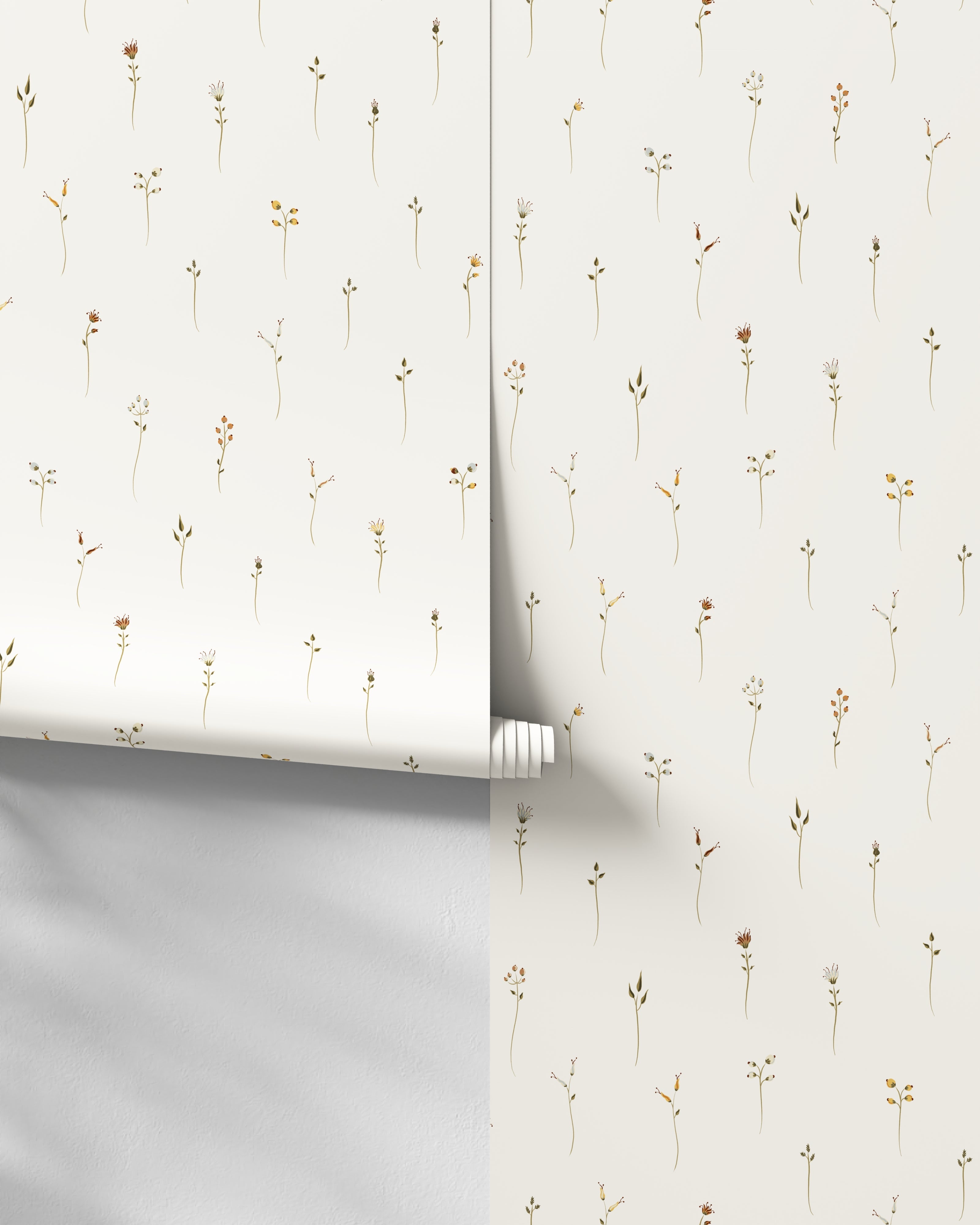 Floral Rain Wallpaper