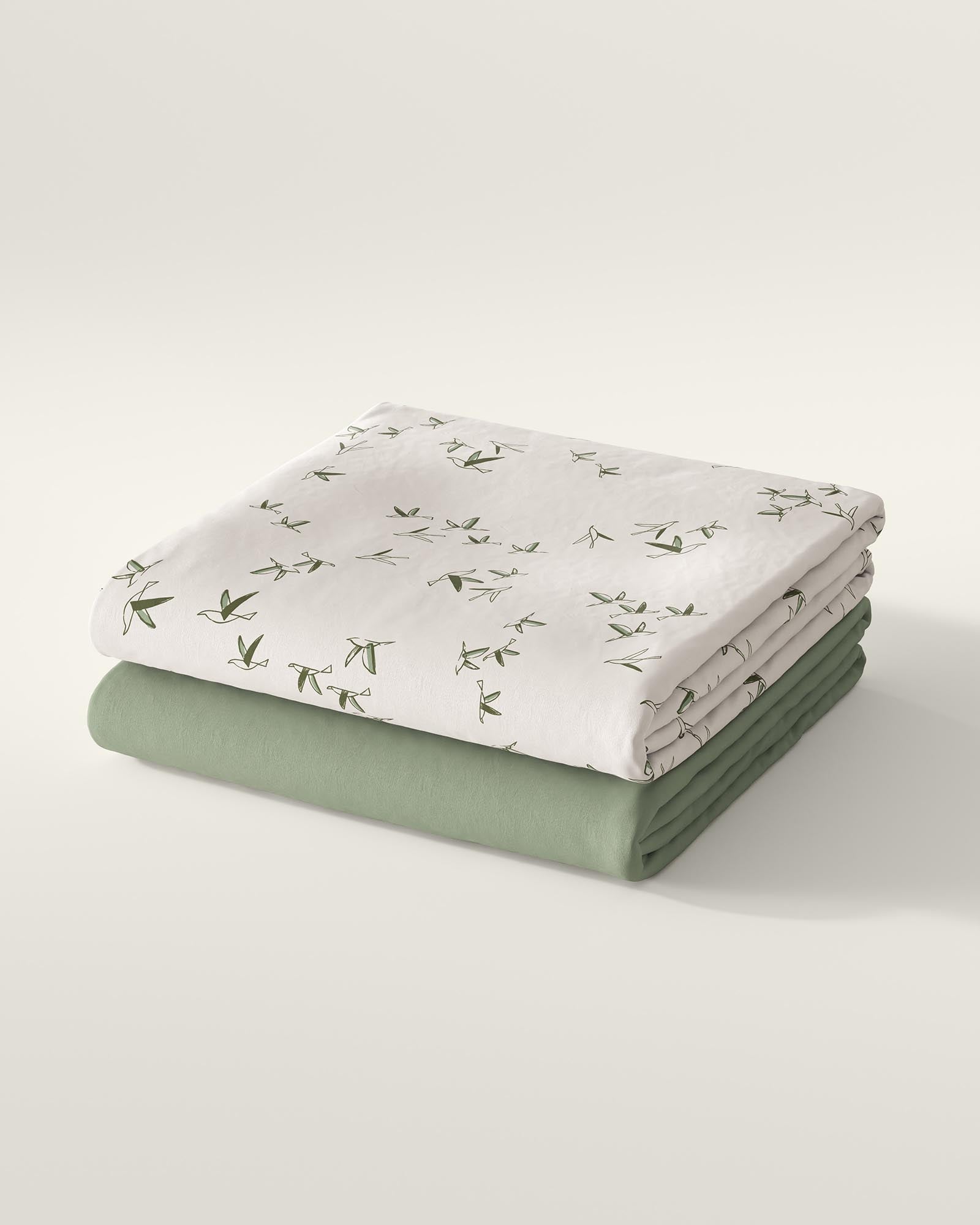 Flutter Crib Sheet Set