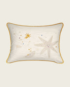 Folk Poetry Embroidered Twin Sham
