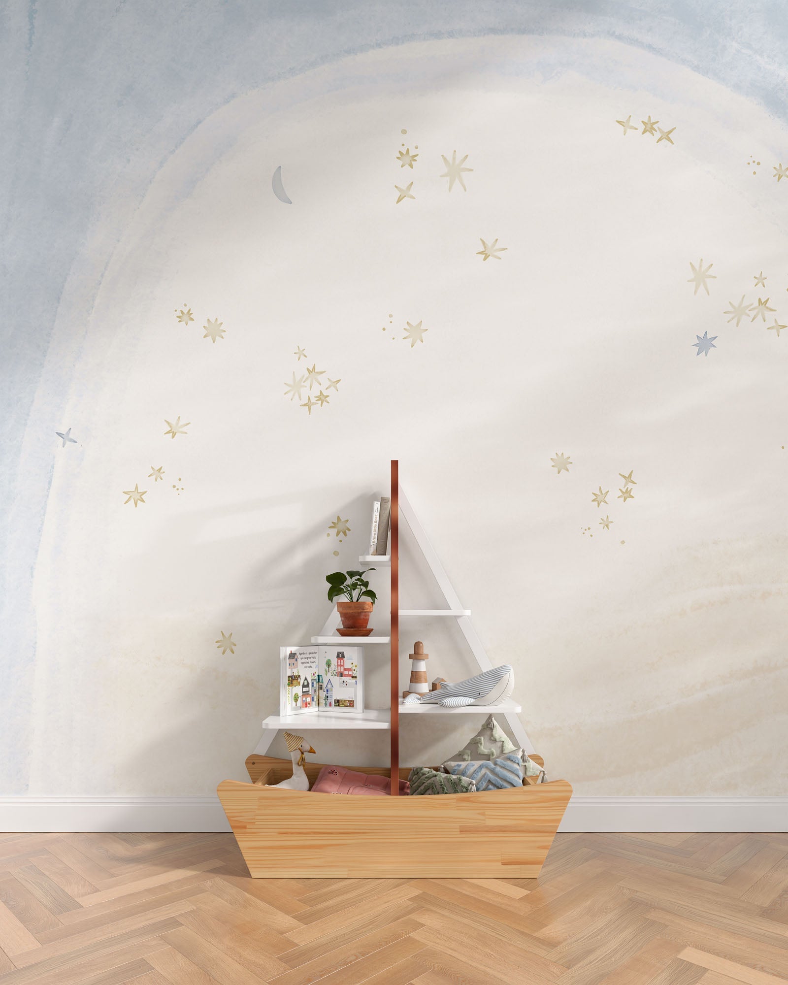 Folk Poetry Wall Mural