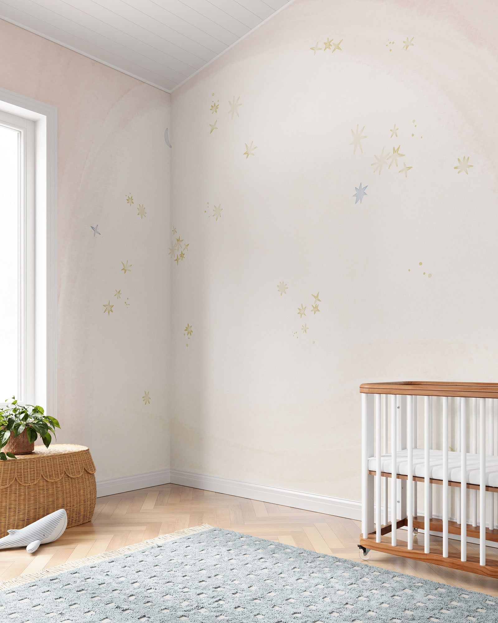 Folk Poetry Wall Mural