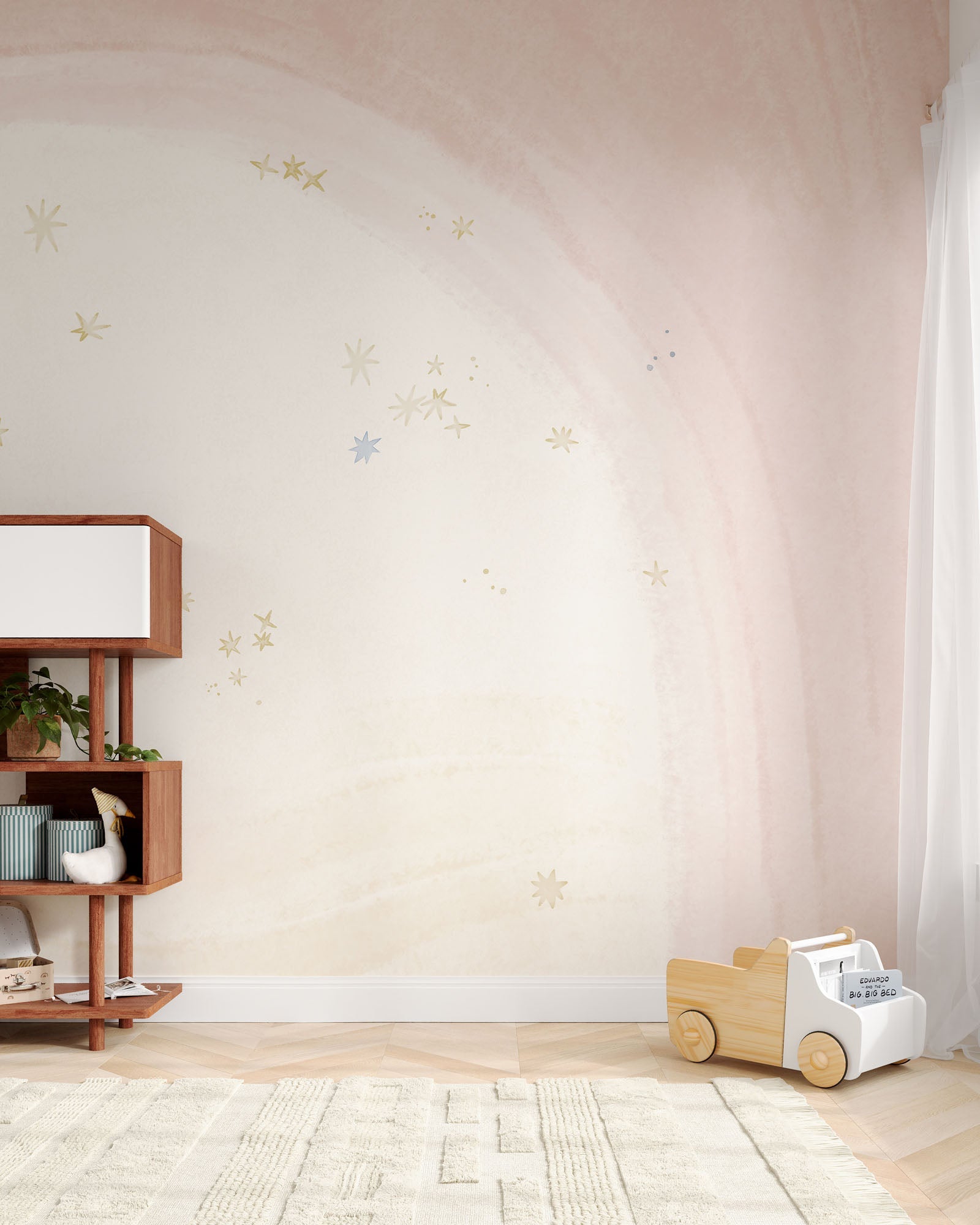 Folk Poetry Wall Mural
