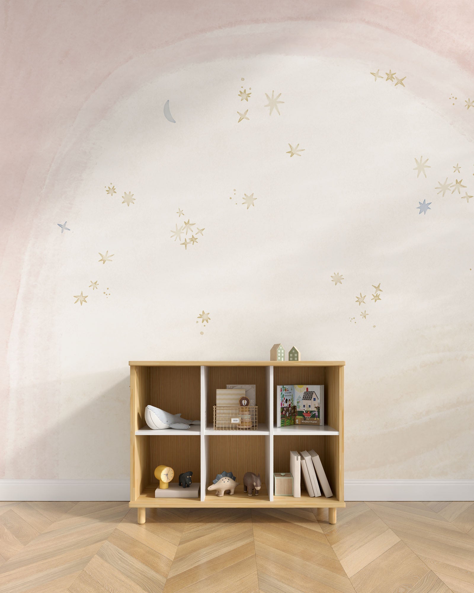 Folk Poetry Wall Mural