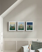 Parisian Park Wall Art Set