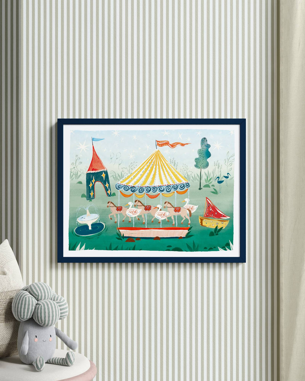 Tuileries Framed Wall Art