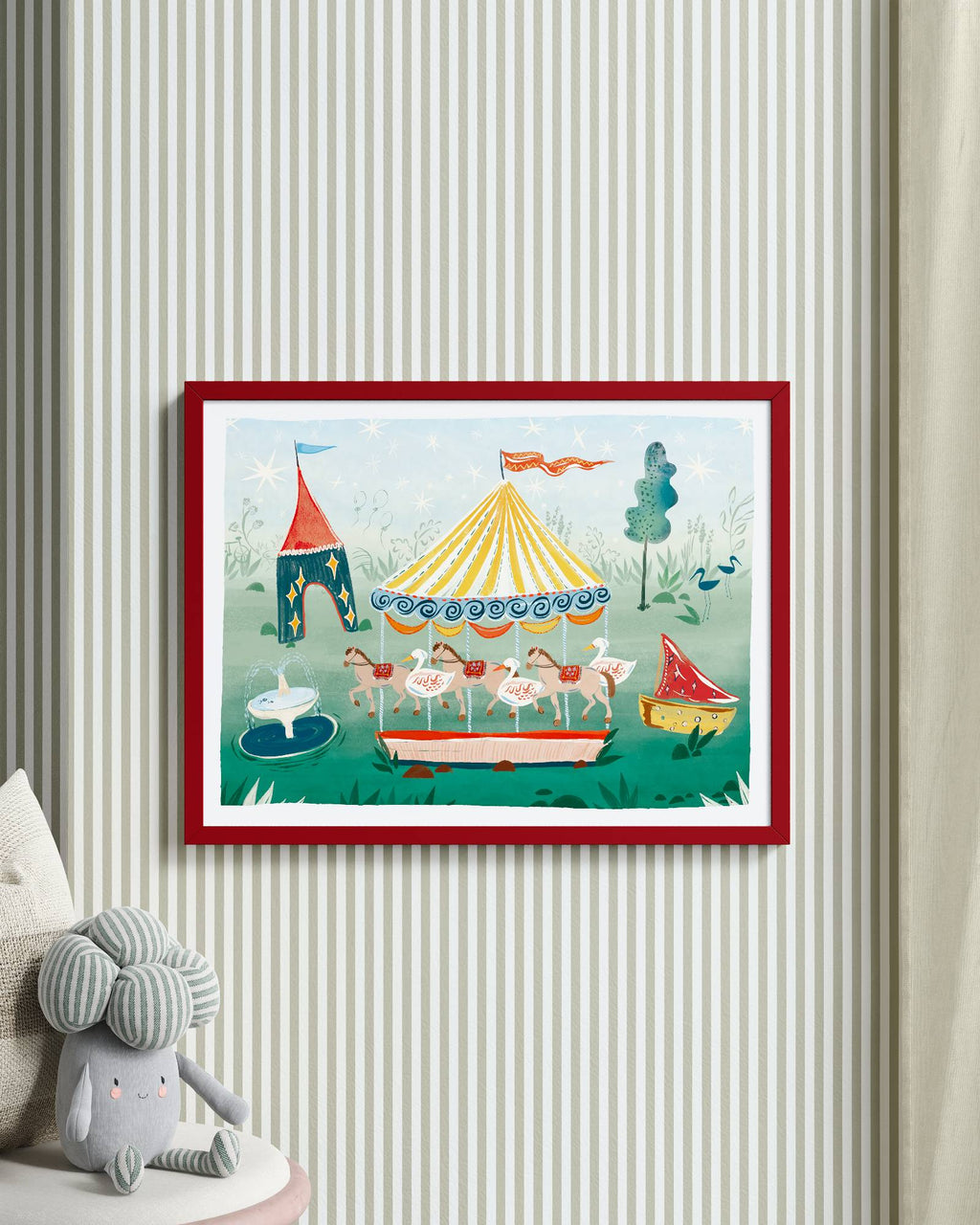 Tuileries Framed Wall Art