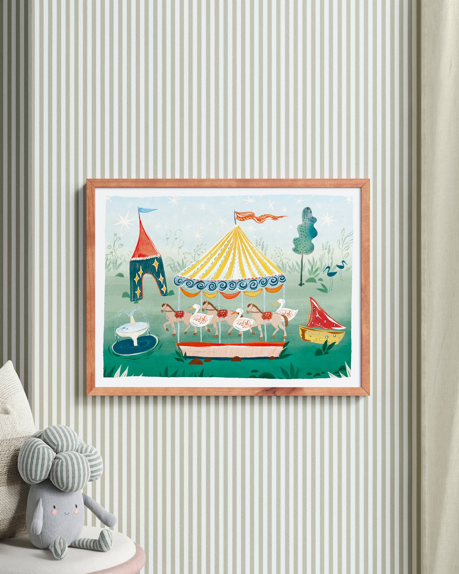 Tuileries Framed Wall Art