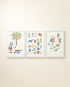 Friendly Farm Framed Wall Art Set