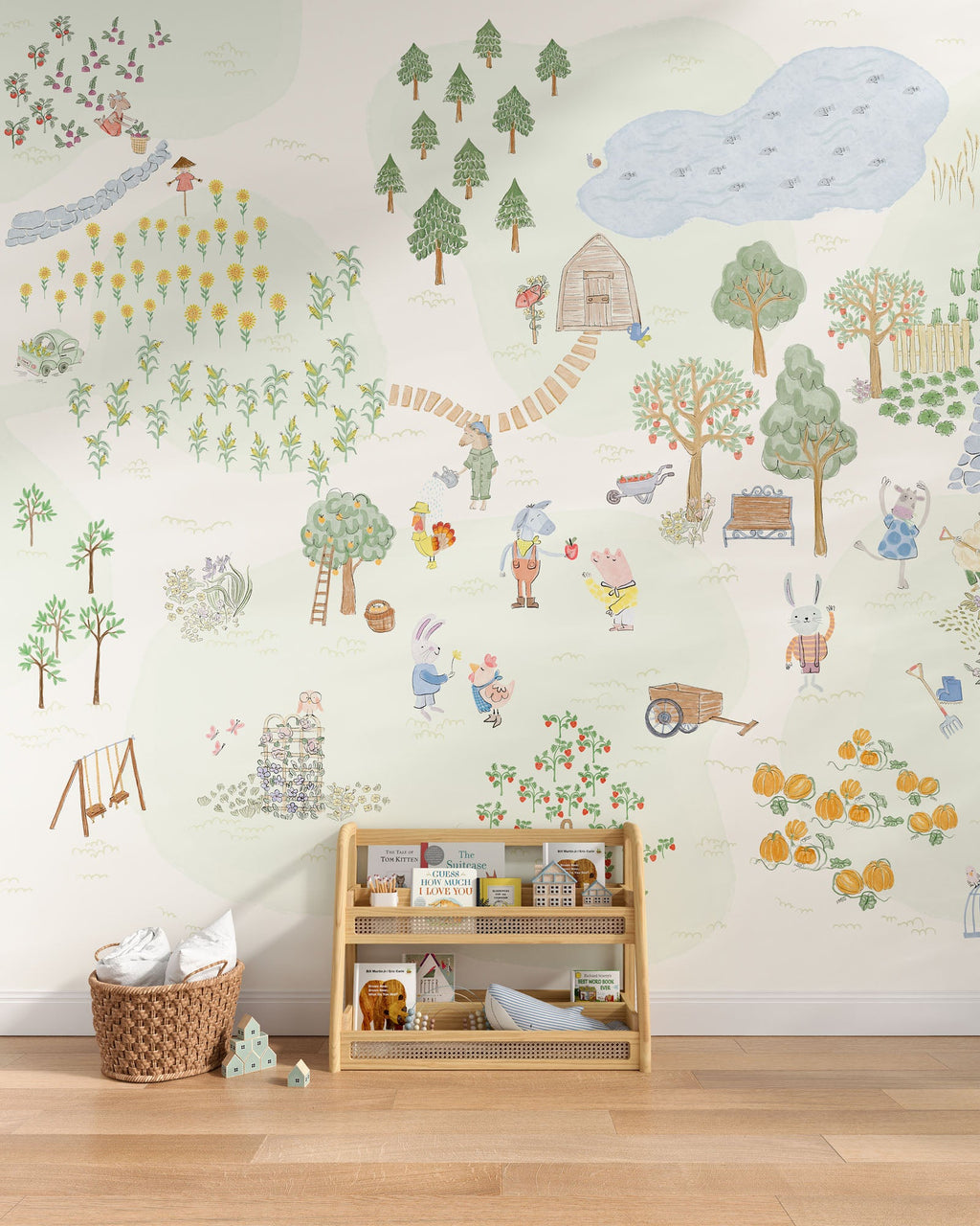 Friendly Farm Wall Mural