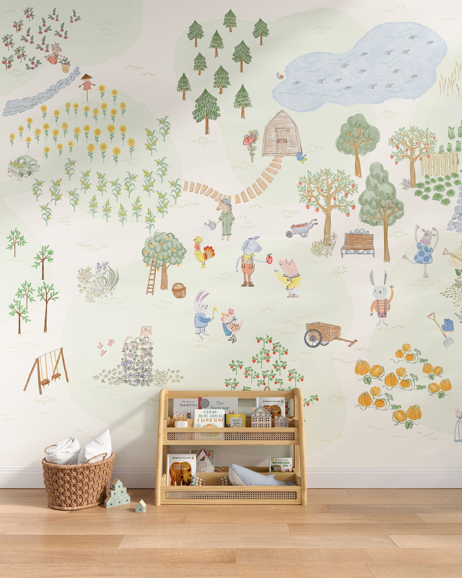 Friendly Farm Wall Mural