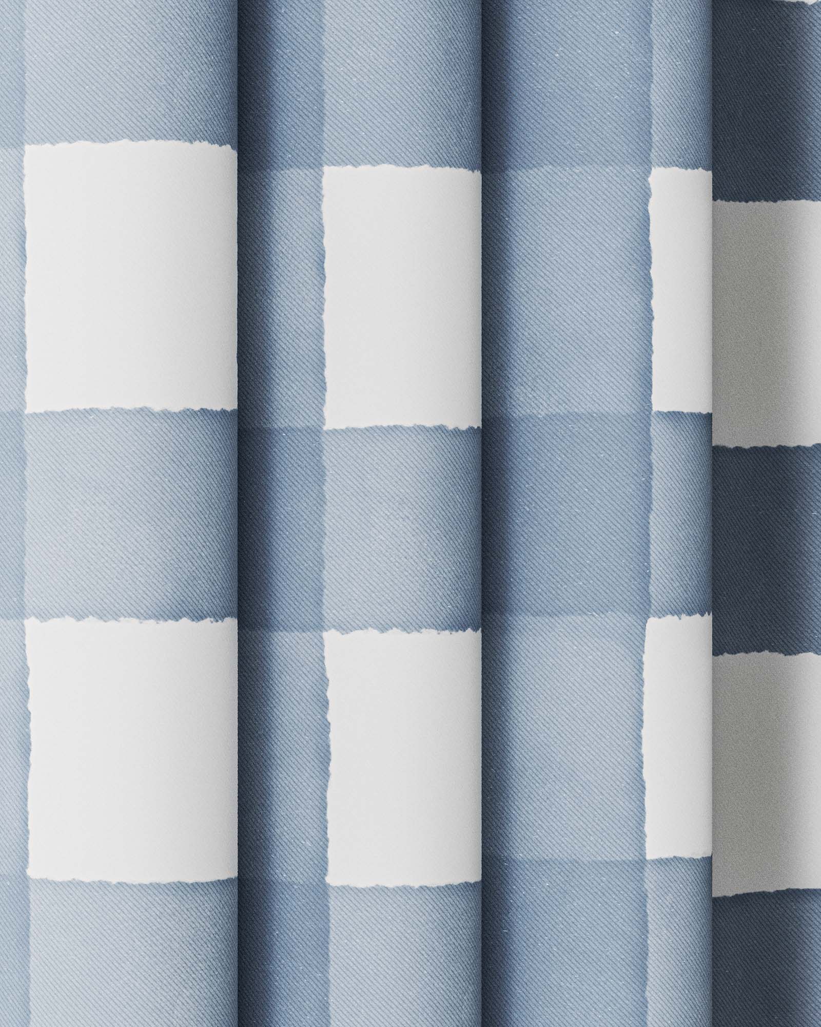 Gingham Blackout Curtain