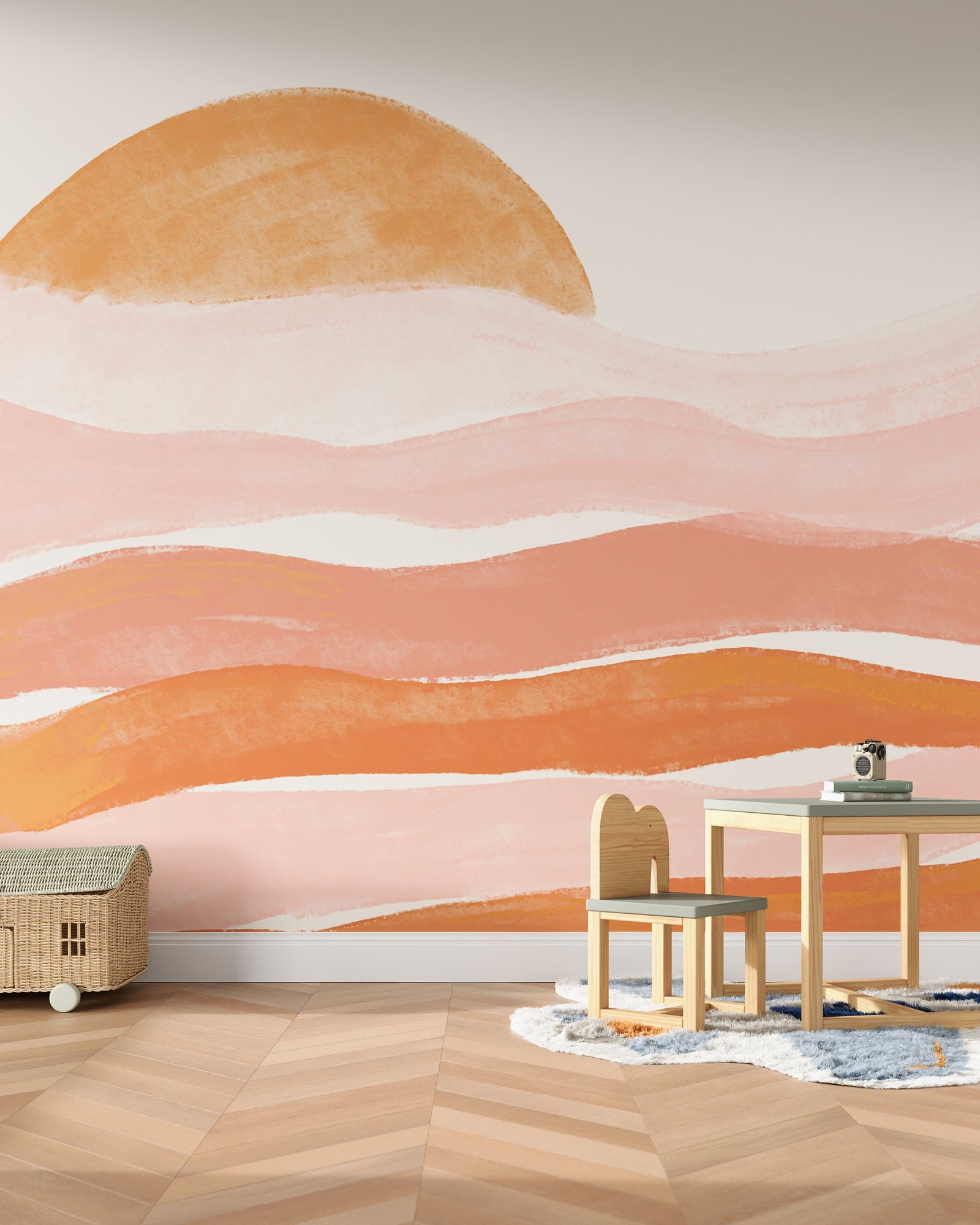 Golden Hour Wall Mural