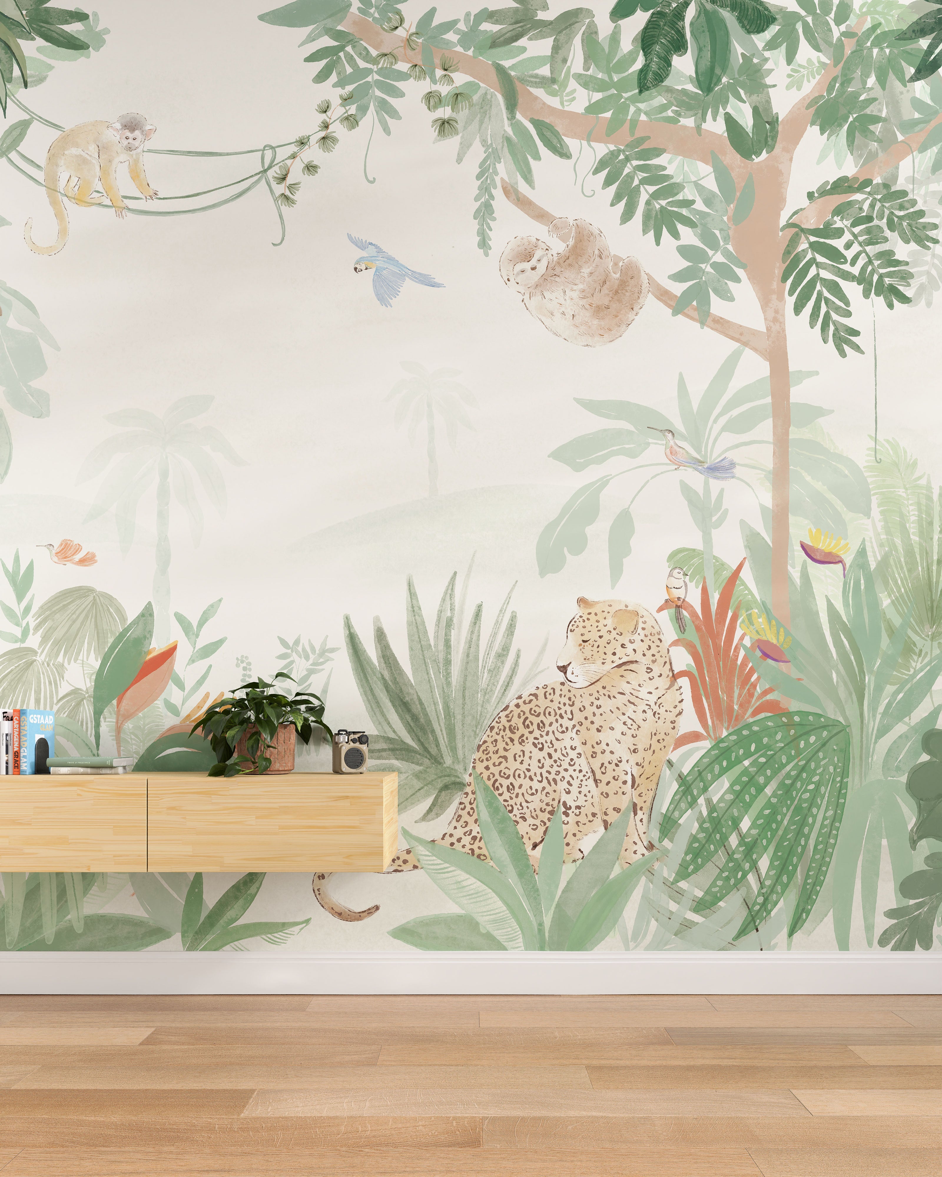 Jungle Morning Wall Mural