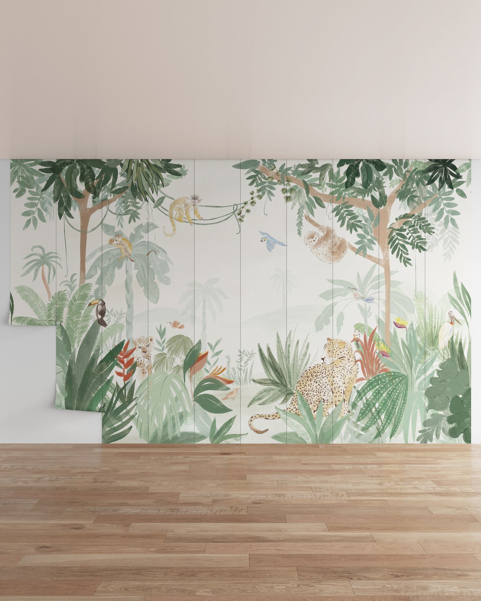 Jungle Morning Wall Mural