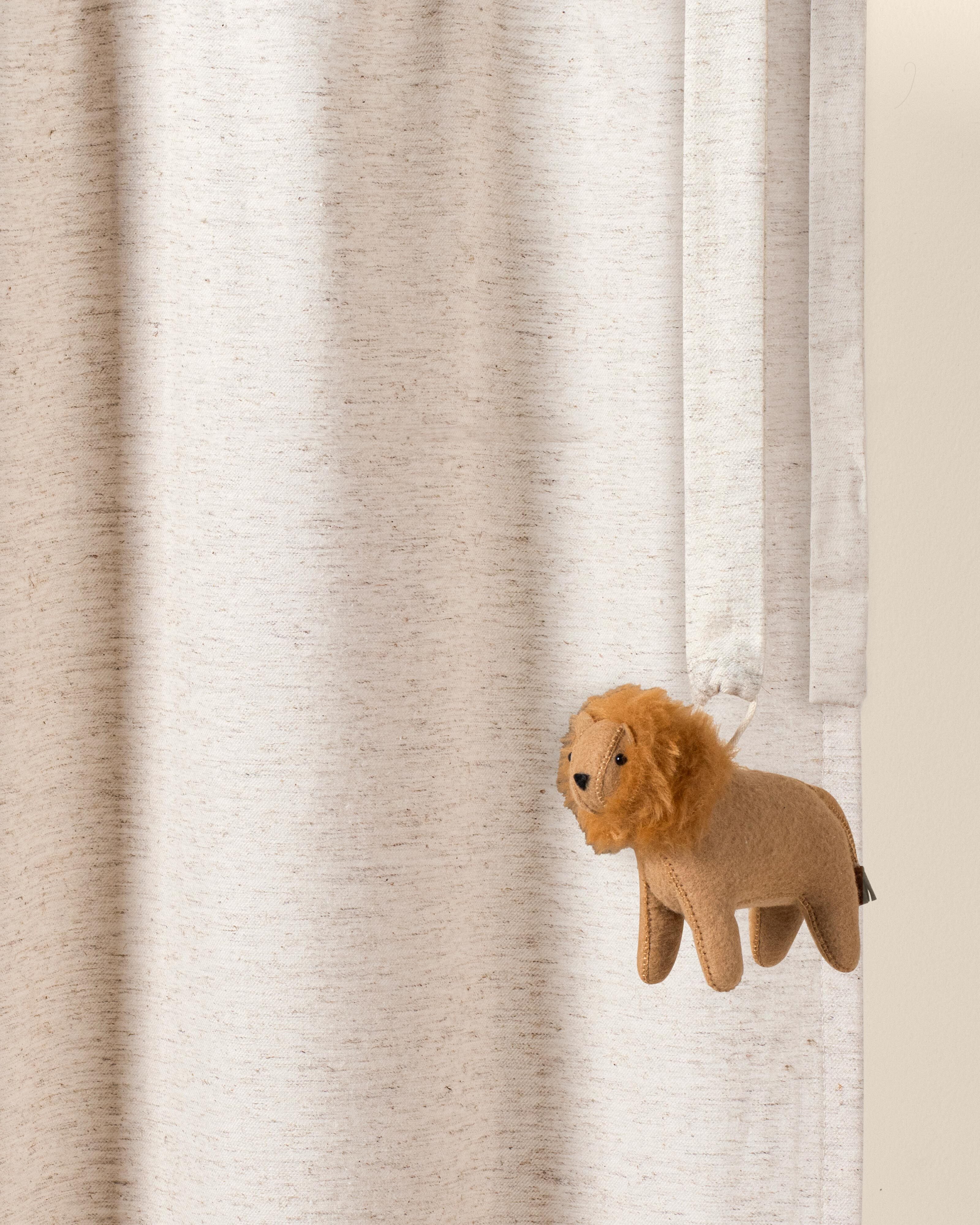 Safari Animals Sheer Curtain