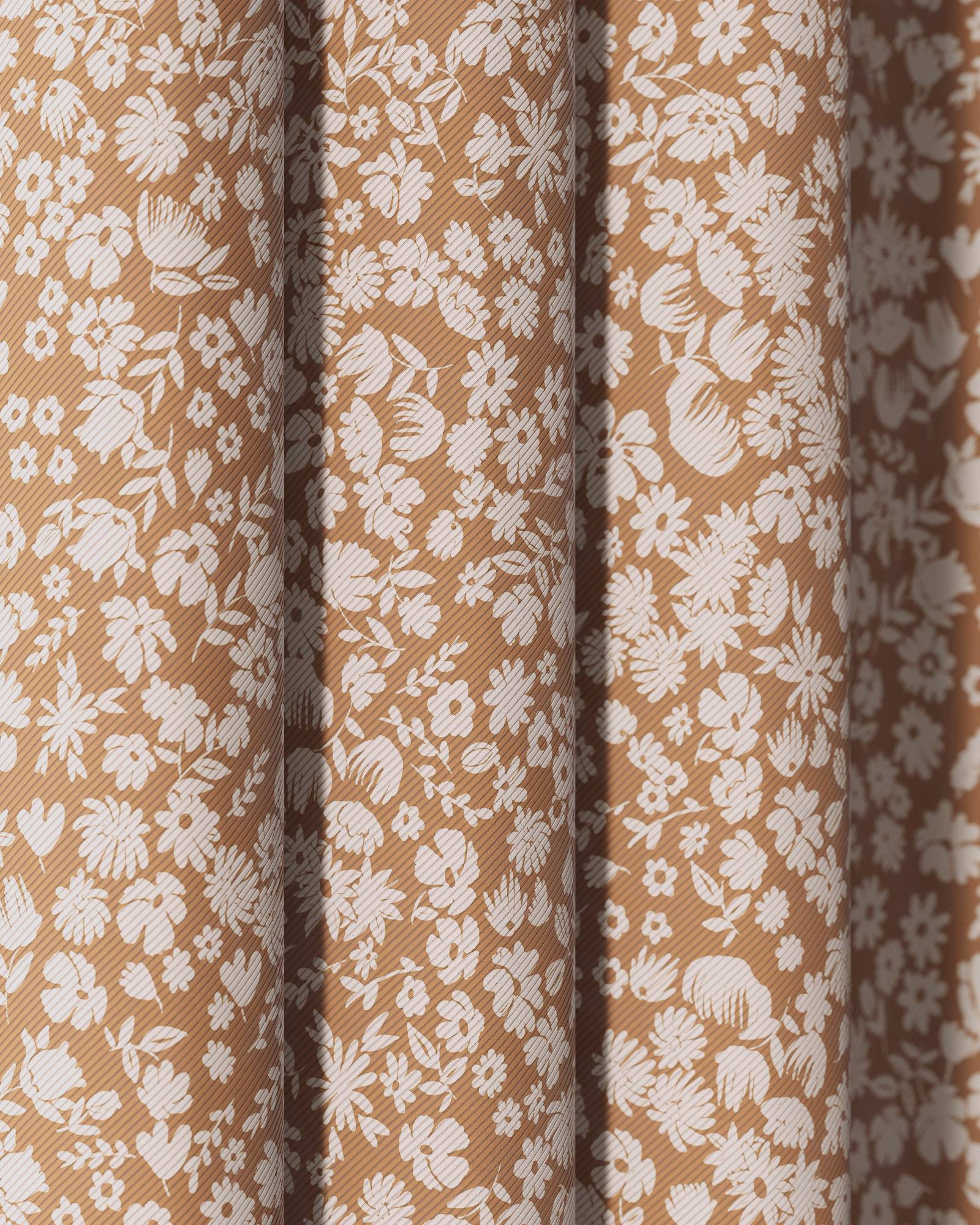 Floral Woods Blackout Curtain