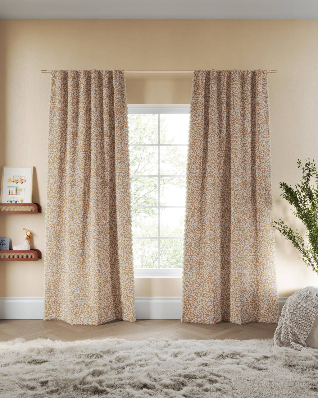Floral Woods Blackout Curtain